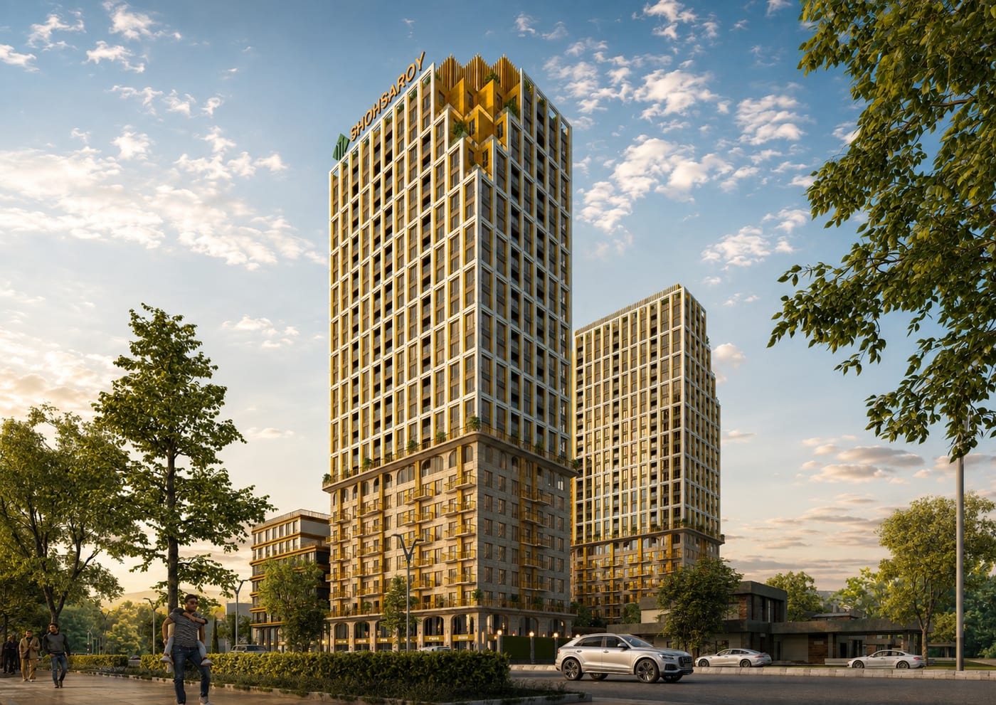 Жилой комплекс «Shohsaroy Towers» — 3